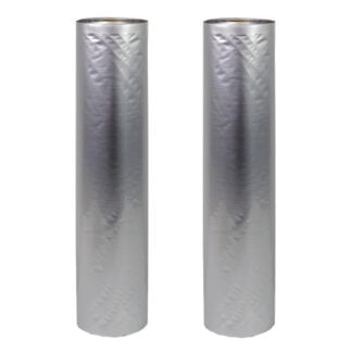 NatureVac Vacuum Seal Bags Aluminum Mylar 15in x 19.5ft (2 Rolls/Box)