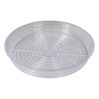 Grow1 14" Clear Plastic Pot Saucer