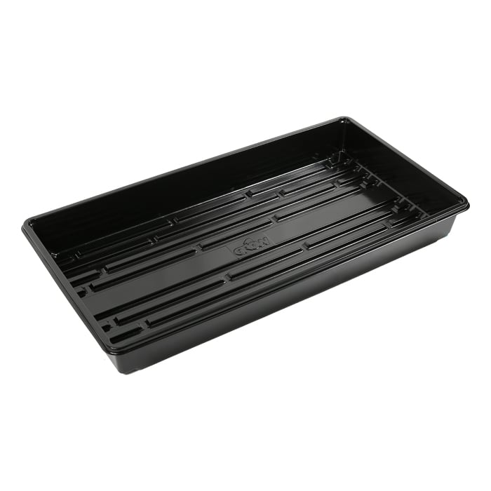 GROW1 EXTREME Propagation Tray w/o Drain Holes Black (10in x 20in x 2.25in) - Image 2