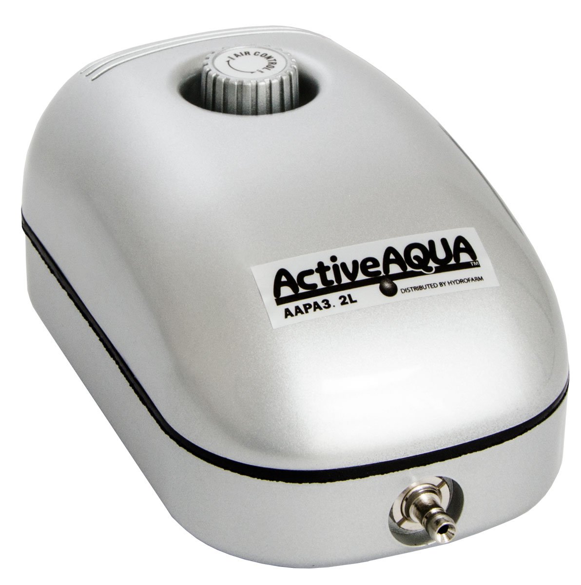 AAPA3.2L Active Aqua Air Pump, 1 Outlet, 2W, 3.2 L/min 1 Active Aqua Air Pump, 1 Outlet, 2W, 3.2 L/min