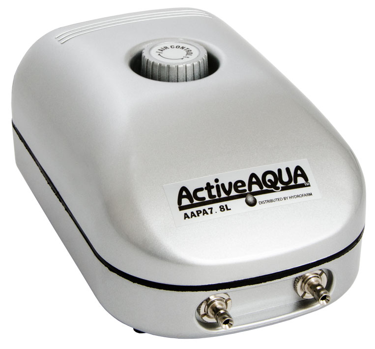 Active Aqua Air Pump, 2 Outlets, 3W, 7.8 L/min AAPA7.8L