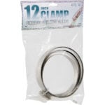 Stainless Steel Duct Clamps, 12" ACC12 Stainless Steel Duct Clamps, 12" ACC12