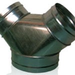 Y Connector, 6" x 6" x 6" ACY666 Y Connector, 6" x 6" x 6" ACY666