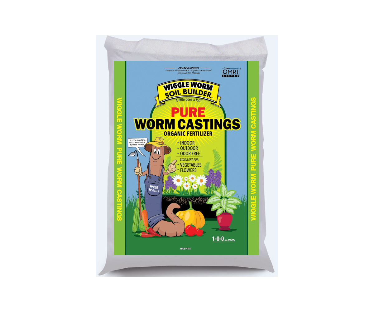 Wiggle Worm Pure Worm Castings, 15 lbs (Not for sale in OR) GMWW15