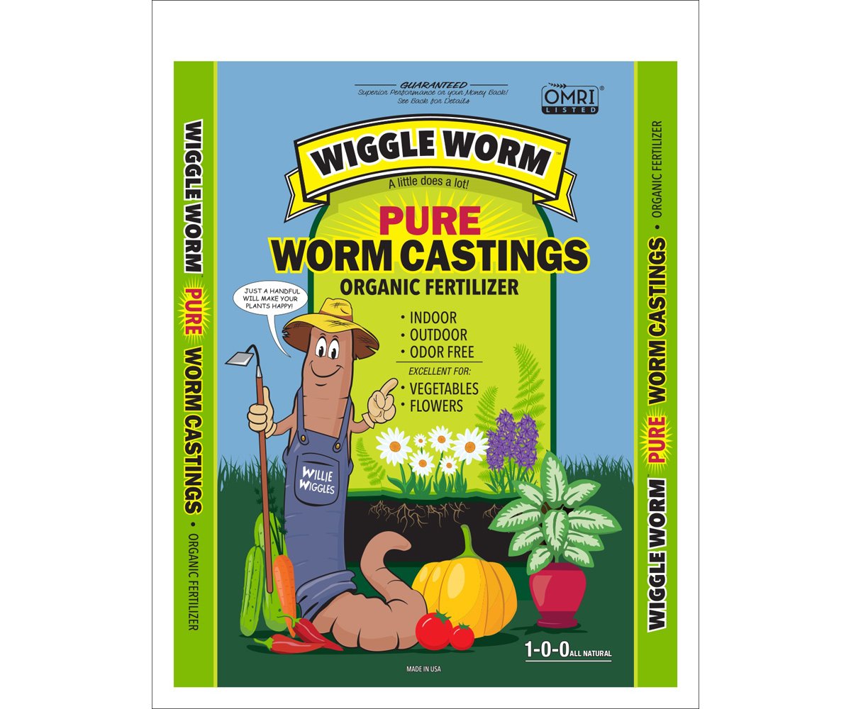 GMWW30 Wiggle Worm Pure Worm Castings, 30 lbs (Not for sale in OR) 1 Wiggle Worm Pure Worm Castings, 30 lbs (Not for sale in OR)