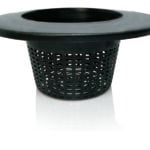 Wide Lip Bucket Basket, 8", case of 25 HG8RDBK Wide Lip Bucket Basket, 8", case of 25 HG8RDBK