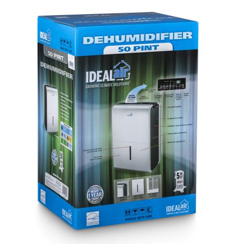 Ideal-Air Dehumidifier 50 Pint [Ships To Mountain West Only] 700828