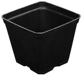 Gro Pro Black Plastic Pot 3.5 in x 3.5 in x 3 in (800/Case)