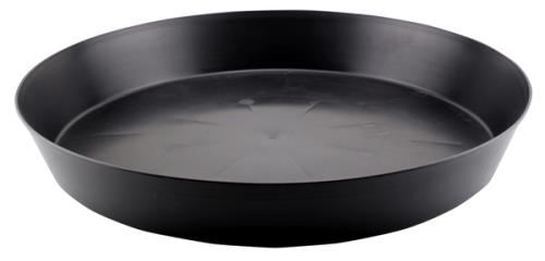 Black Premium Plastic Saucer 18 in  (10/Case) [Ships To Eastern States Only] *CLOSEOUT* 724927