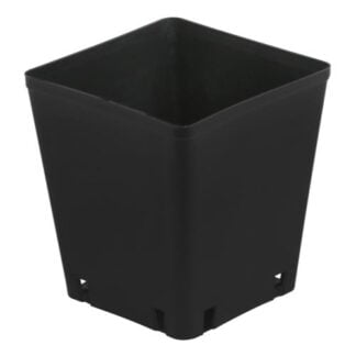 Gro Pro Black Square Pot 8 Gallon 725425 - Horticulture Source
