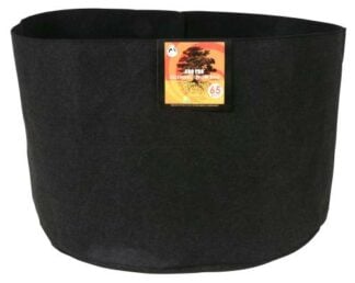 Gro Pro Essential Round Fabric Pot - Black 65 Gallon (20/Case)