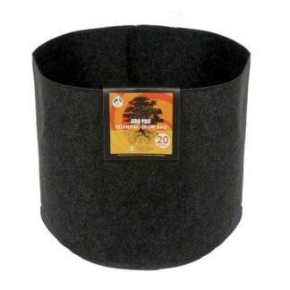 Gro Pro Essential Round Fabric Pot - Black 20 Gallon  (42/Case)