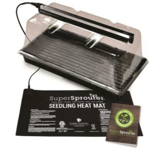 Super Sprouter Premium Heated Propagation Kit w/ T5 Light (Not for sale in WA)