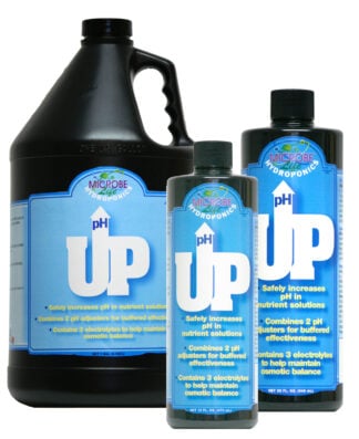 Microbe Life Hydroponics pH UP, 1 qt (Case of 12)