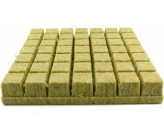 Grodan Stone wool A-OK Starter Plugs  36/40 6/15 Starter Cubes, 1.5" x 1.5", 30 sheets of 98, Commercial