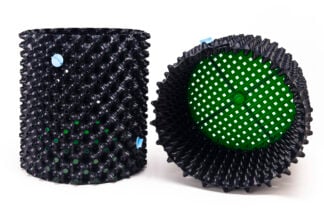 Air-Pot Container #5 (3.3 gal/12.3 L, green base), case of 12