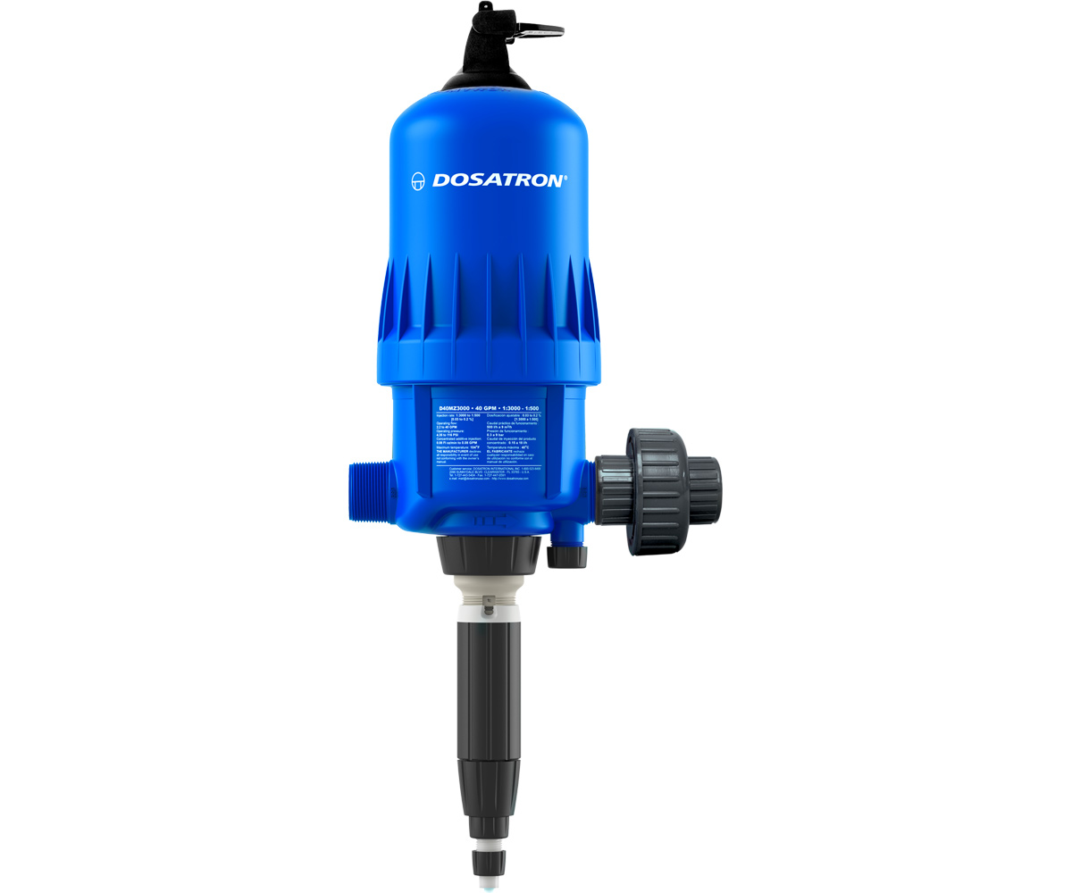 Dosatron 40 GPM, 1.25 to 7.5mL, Bypass Switch VK Chem Seals SPECIAL ORDER DS40GPM1.25BSVKCS