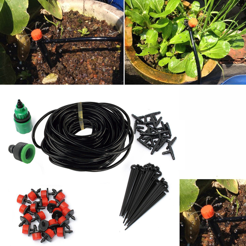 5M/15M/25M Micro Drip Irrigation Kit Plants Garden 5m/15m/25m-micro-drip-irrigation-kit-plants-garden-1495633118