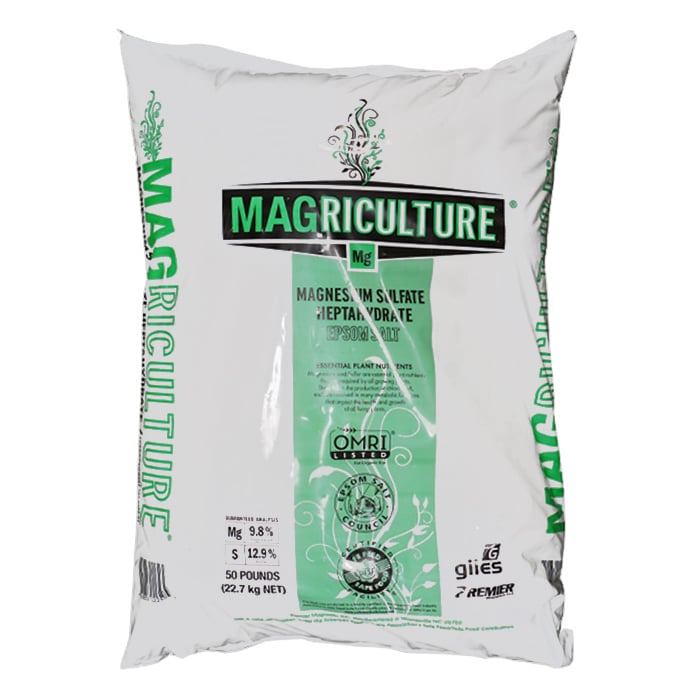 Magnesium Sulfate Magriculture 50lb Bags C40T0050GM49